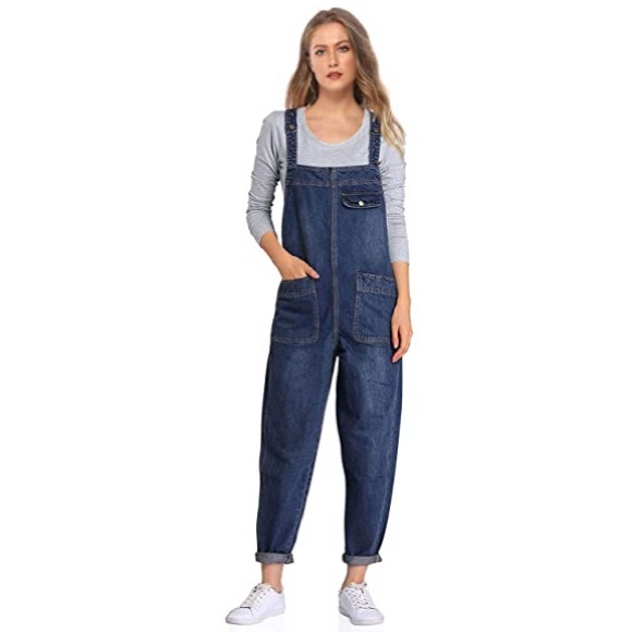 Soojun Denim - SOOJUN | Baggy Denim Bib Overalls